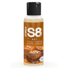 Lubrifiant S8 4-in-1 Dessert, Chocolate Salted Caramel Lava Cake, Aroma Cicolata, comestibil, 125 ml