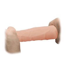 Dildo Realistic Lybaile "Barbara" 20 cm - Natural - detaliu design