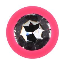 ​Dop anal din silicon Toosh, mare, roz, 9,4 cm, Large