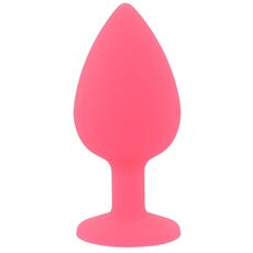 Set 3 bucati dopuri anale, Toosh, mic, medium, mare, silicon roz