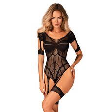 Bodystocking Obsessive G334- Negru