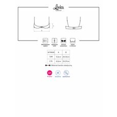 Sutien Obsessive Lovica Half Bra Jumate Cupa - Rosu
