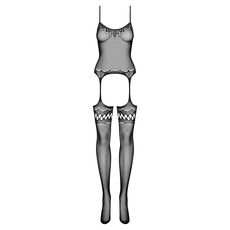 ​Catsuit Obsessive F214 - Negru