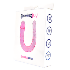 Double Mini Dildo, Loving Joy, Roz, 28 cm