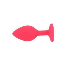 ​Dop anal din silicon Toosh, mic, roz, 7,4 cm, Small