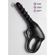 Masina Sex Cadence Fatale PRO+, TOYJOY Designer Edition - Vibratii, rotatii si lovituri de ciocan