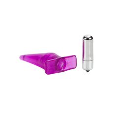 Vibrator Anal Calexotics  »Mini Vibro Tease« 10 cm - Roz