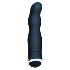 Vibrator 8-Function, CalExotics, Classic Chic, Curve - Negru