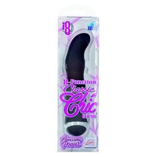 Vibrator 8-Function, CalExotics, Classic Chic, Curve - Negru