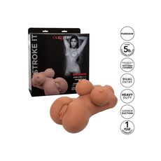 ​​Corp silicon femeie Stroke It Body Banger, CalExotics - Brown​