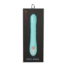 Bagheta Vibrator Roxii Roller Motion Wand AQUA Sensuelle - Turcoaz Mint