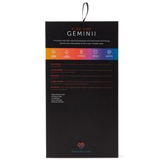 Bagheta Vibrator Geminii XLR8 Wand AQUA Sensuelle - Turcoaz Mint