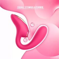 Vibrator Stimulator multifuncțional cu suctiune, senzații unice, orgasme de neegalat - vedere laterala