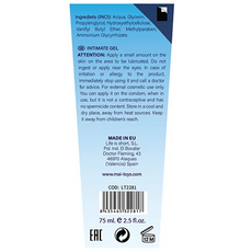 Lubrifiant intim pe baza de apa, Moi BTB Warm Feeling - 75 ml