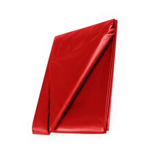 Cearsaf WetPlay PVC Bedsheet, 210x200cm - Rosu