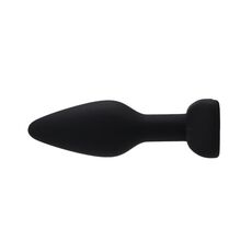 Dop anal din silicon Loving Joy, Negru, Medium