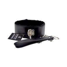 Zgarda piele Eco cu Lesa, Bound to Please - negru