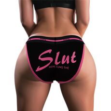 Chiloti cu Vibratii, Lovetoy, model Slut - Negru