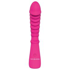 Bagheta Vibrator Elys ​Real Wave, Toyz4Lovers, 9 Vibratii, 20 cm - Roz