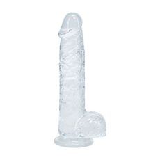Dildo realist RealRock 12.7 cm transparent