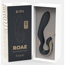 Vibrator Black Gold, Zini Roae SE Three-way Pleasure, Negru, 15 modele Vibratii