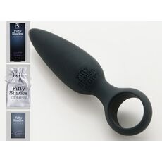 Butt Plug Anal Fifty Shades Of Grey "Something Forbidden" 10,8 cm - Negru##
