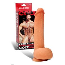 Dildo Realistic Colt "Pete Kuzak's" 20 cm - Natural