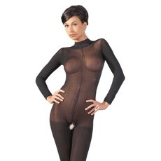 Bodystocking All  Mandy Mystery - Negru - dimensiuni complete