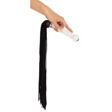 Bici maner penis stilizat de sticla, Flogger Glass