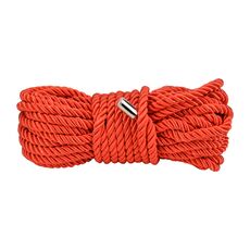 Sfoara Bondage Bound to Please Silky Bondage Rope, 10m - Rosu