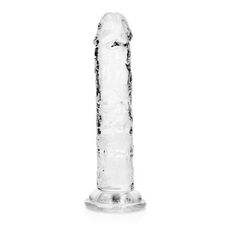 Dildo Realistic REALROCK Suction Cup - 16 cm, Transparent_2