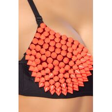 Sutien Conuri Spike - Portocaliu
