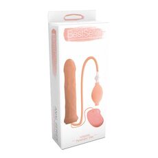 Vibrator Gonflabil Best Seller »Anal Series« 16 cm - Natural