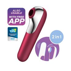 Vibrator Satisfyer Dual Love Rosu