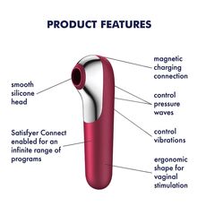 Vibrator Satisfyer Dual Love Rosu