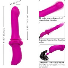 Masina de Sex, Smooth Thruster Pink, Calexotics