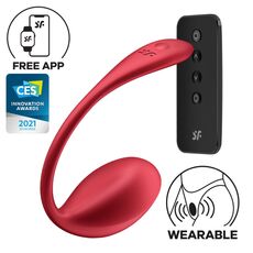 Vibrator Satisfyer Shiny Petal red Connect App
