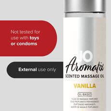 System JO Aromatix Scented Massage Oil Vanilla
