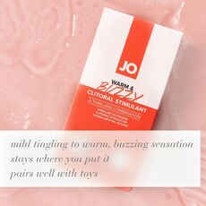 Stimulent clitoral System JO Premium Warm & Buzzy