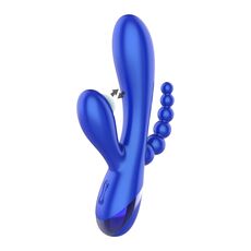 Vibrator Triple Xocoon Triple Love Vibrator Albastru - detalii produs