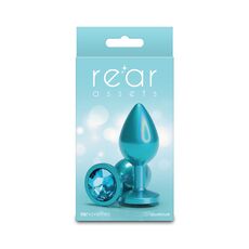 Plug Anal NS Novelties Iridescent Plug Medium Verde - unghi lateral