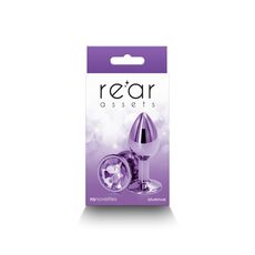Plug Anal NS Novelties Rear Assets Small Violet - dimensiuni si specificatii