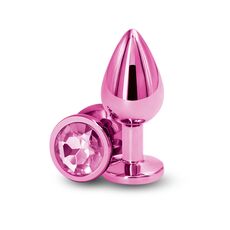 Plug Anal NS Novelties Rear Assets Medium Roz - detalii produs