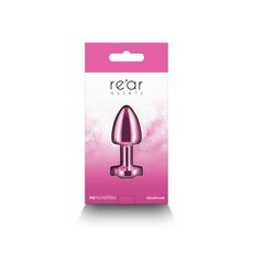 Plug Anal NS Novelties Rear Assets Petite Roz - dimensiuni si specificatii