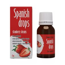 Afrodisiac Cobeco Spanish Drops Capsuni 15 ml - detalii produs