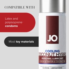 Lubrifiant JO Coconut Hybrid Cooling 120ml