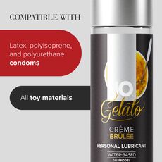 Lubrifiant JO Gelato Creme Brulee 30ml