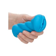 Masturbator CalExotics Stroker Bunny Albastru - unghi lateral