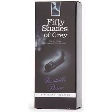 Vibrator Punctul G Fifty Shades Of Grey "Mini G-Spot" 13,3 cm - Negru