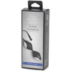 Bile Vaginale Fifty Shades of Grey "Inner Goddes" 20 cm - Negru
